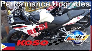 Performance Upgrades - Koso - Faito - Rusi ss250 Sigma - PJ MotoParts