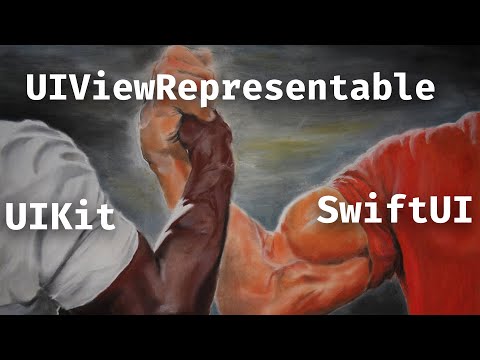 Using UIKit components in SwiftUI (UIViewRepresentable)