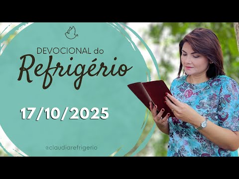 Refreshment Devotional 10/17/25 | FAST OF WORRY | Missionary Cláudia Rodrigues.