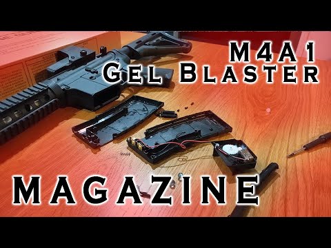 How to pull apart a M4A1 Gel Blaster Magazine DIY REPAIR