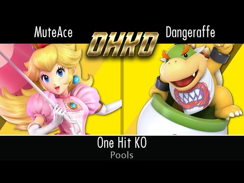 MuteAce (Peach) vs Dangeraffe (Bowser Jr.) - Pools - OHKO Smash Festival