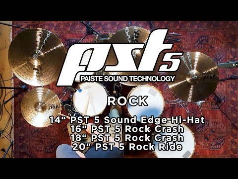  Drum cymbals set Paiste PST 5 Universal Set + Crash 16"