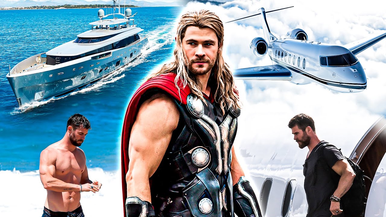Essa é a vida luxuosa de Chris Hemsworth, o ator bilionário de Thor