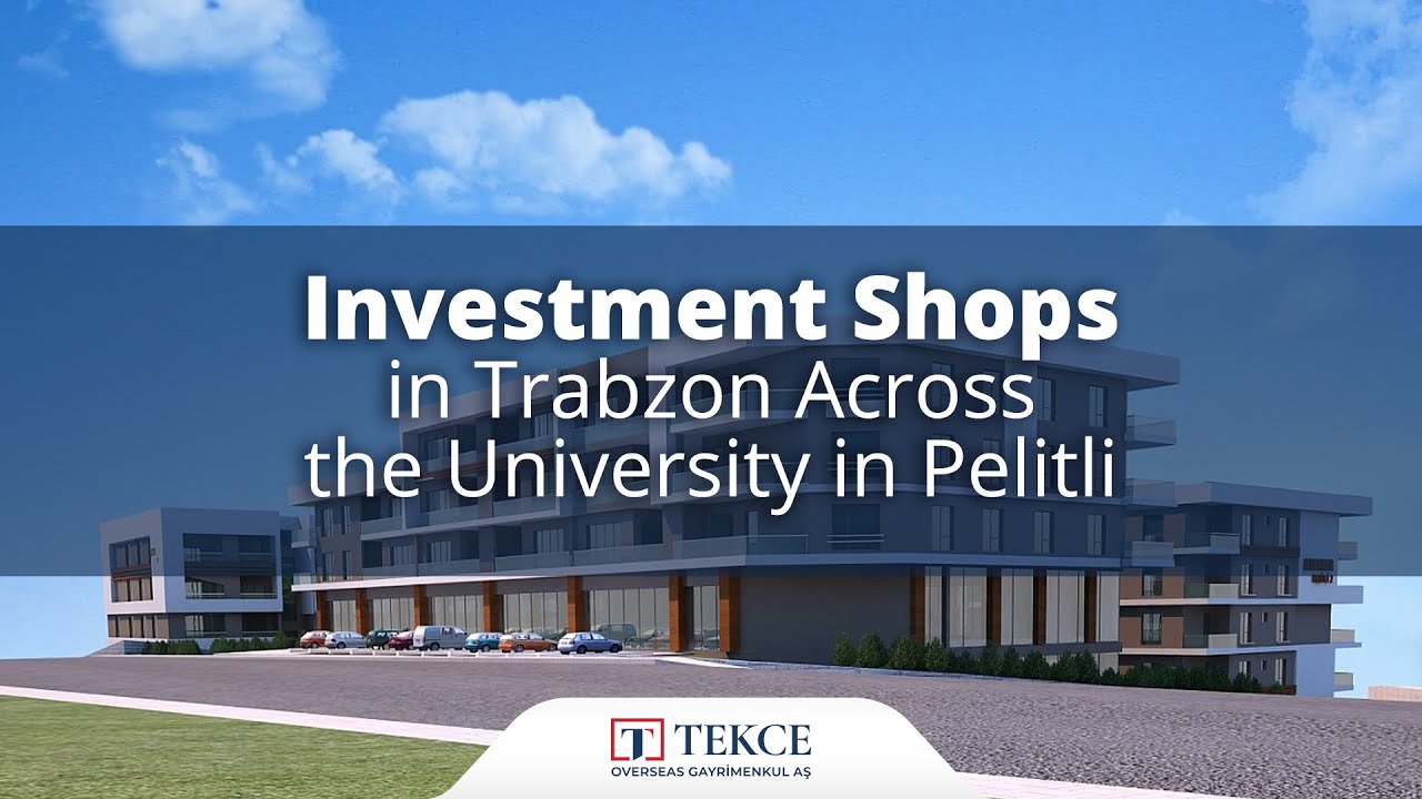 Advantageously Located Shops in Trabzon Pelitli