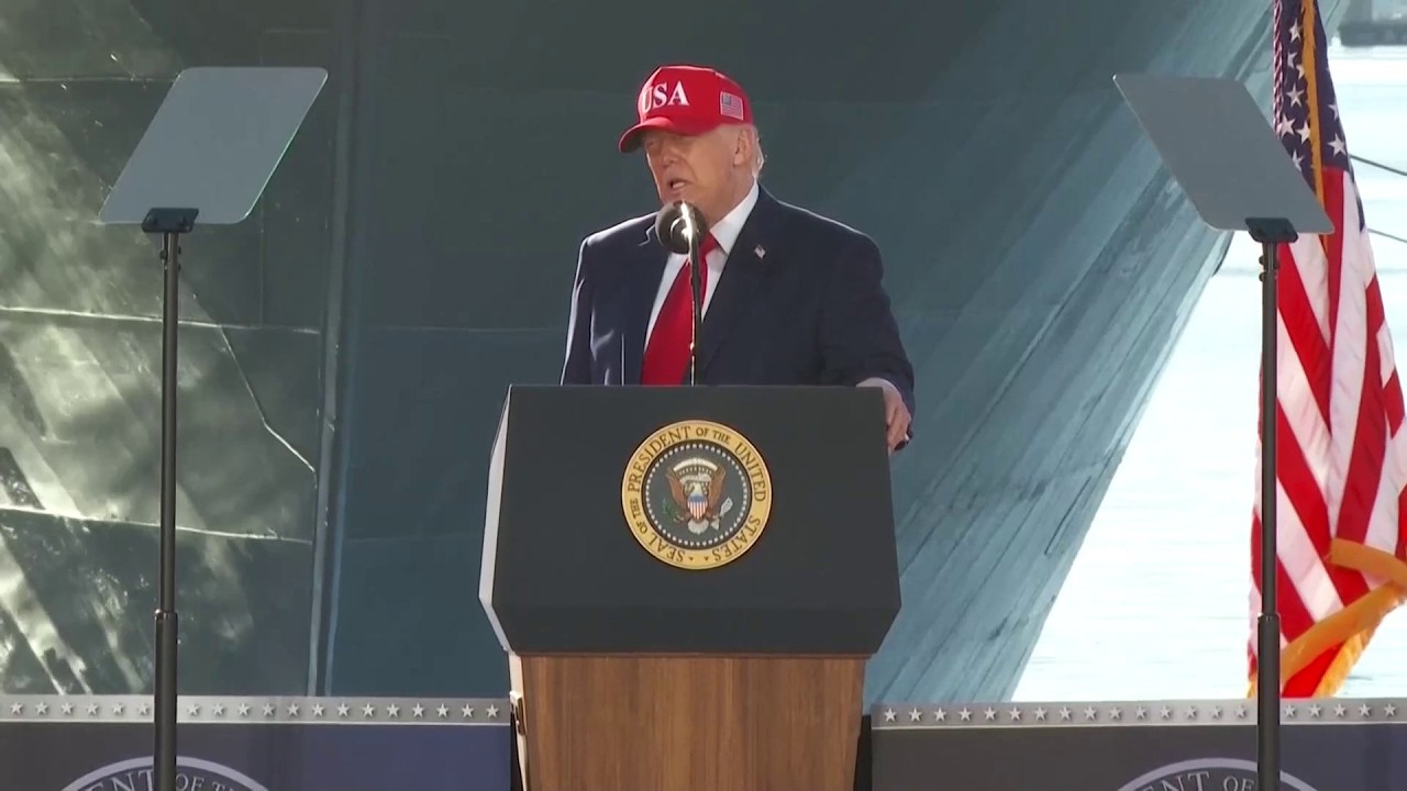 'A golden age of shipbuilding.' Trump says Anduril's Arsenal-2 submarine shipyard will lead the way