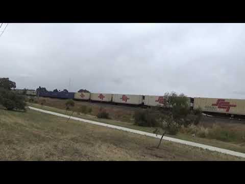 5PM9  UP SCT Train With Locos CSR007 CSR002 SCT003