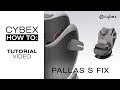миниатюра 0 Видео о товаре Автокресло Cybex Pallas S-Fix (9-36 кг), Granite Black (Темно-серый)
