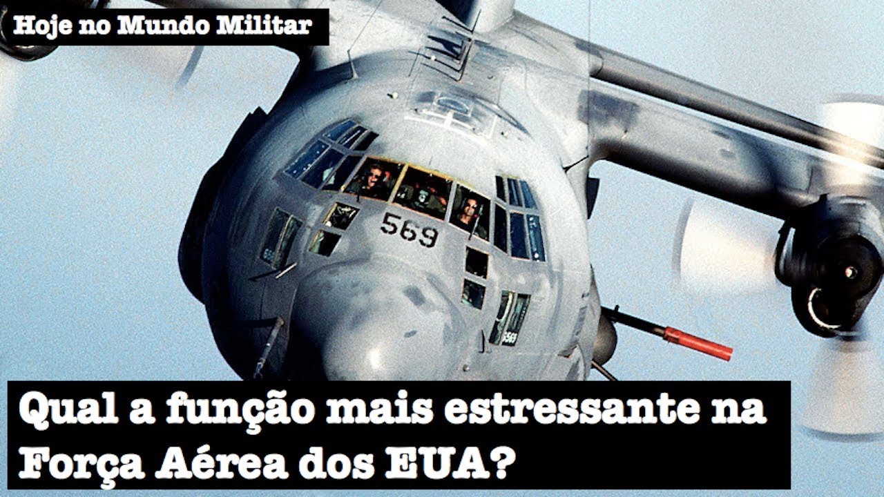 Qual a função mais estressante na Força Aérea dos EUA?