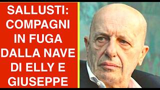 SALLUSTI: COMPAGNI IN FUGA DALLA NAVE DI ELLY E GIUSEPPE