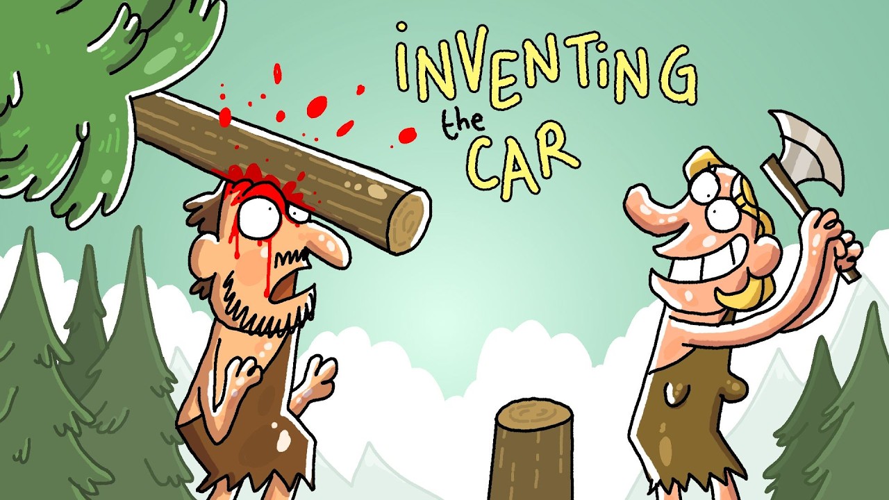 Cavemen Inventing the First Car | Cartoon Box 502 | Hilarious Cartoons