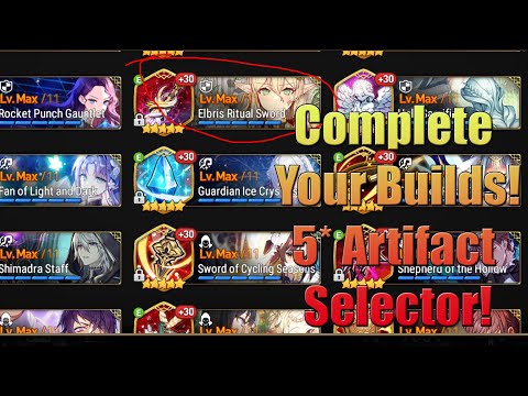 [Epic Seven] 5 Star Artifact Selector Guide!