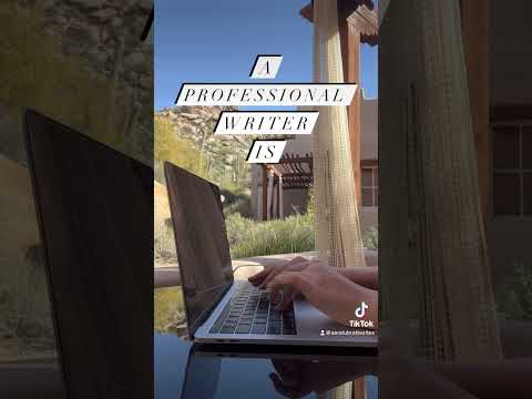 A professional writer is an amateur who didn't quit