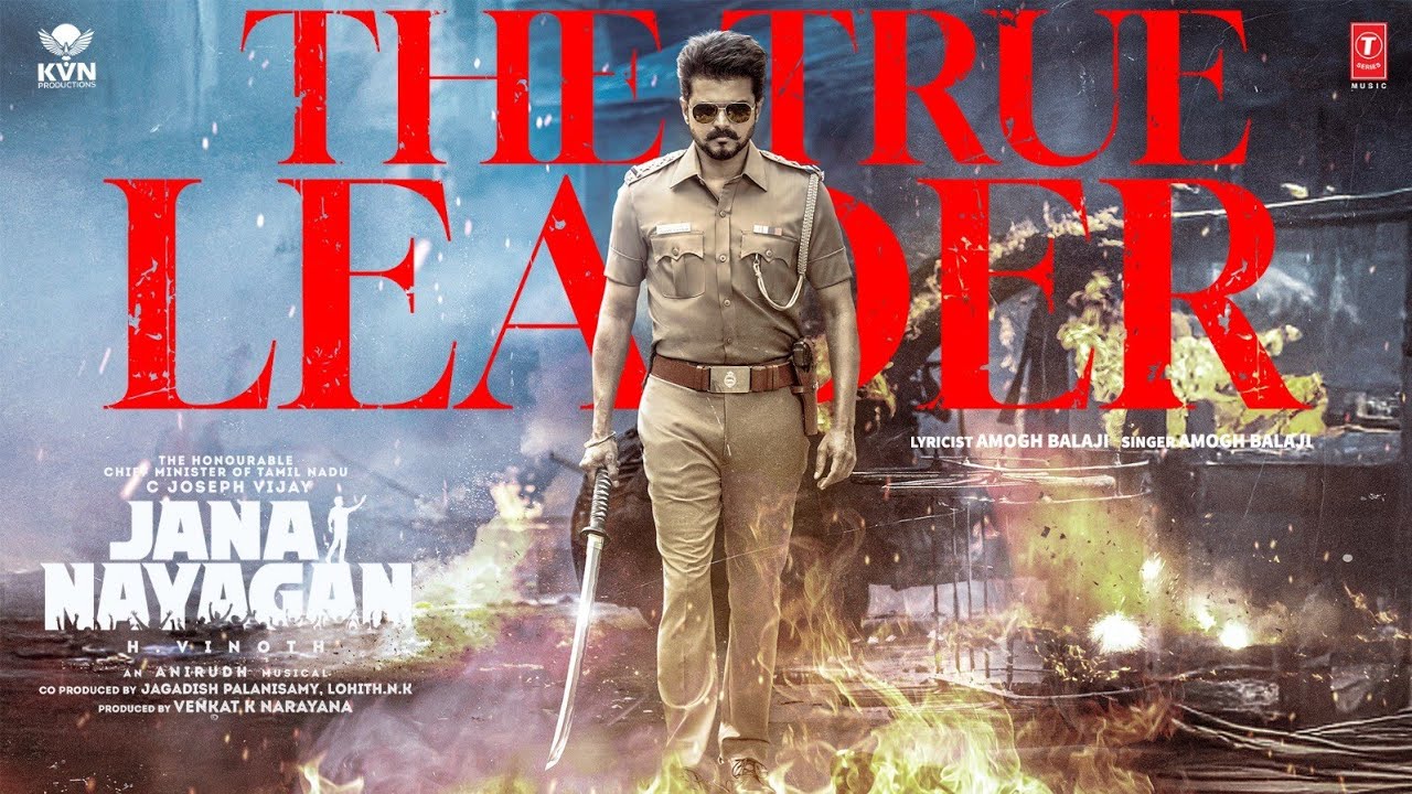 The True Leader Audio Song | Jana Nayagan | Hon’ble CM Vijay | Anirudh Ravichander | H Vinoth