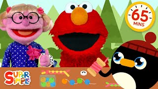 What’s Your Name? + More | Sesame Street &amp; Super Simple Songs Together! | 1 Hour of Kids Songs