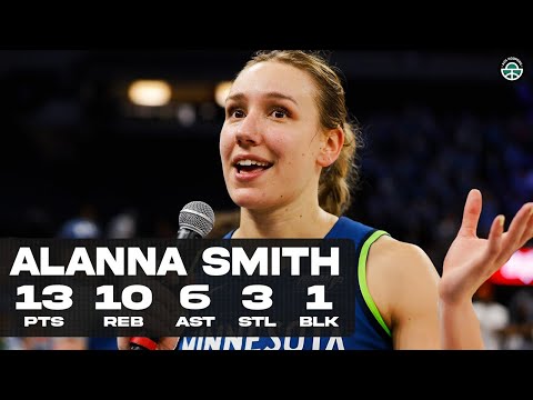ALANNA SMITH DROPS 13PTS & 10REB vs DREAM (FULL HIGHLIGHTS)