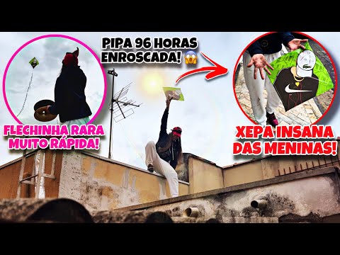 Resgatei a Pipa Flechinha da Lacoste que Ficou Enroscada 96 Horas na Laje do Vizinho | Xepa na Chuva