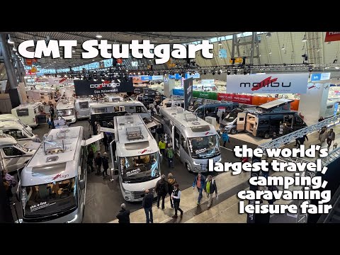 ✨ CMT Stuttgart - world’s largest travel, caravaning, and leisure fair 🏕️✈️🚐 I Photo Journey ✨