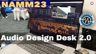 Video thumbnail for NAMM 2023 - Audio Design Desk 2.0 by sonicstate