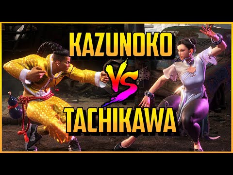 SF6 Beta #2 ▰ Kazunoko Vs Tachikawa 【Street Fighter 6】