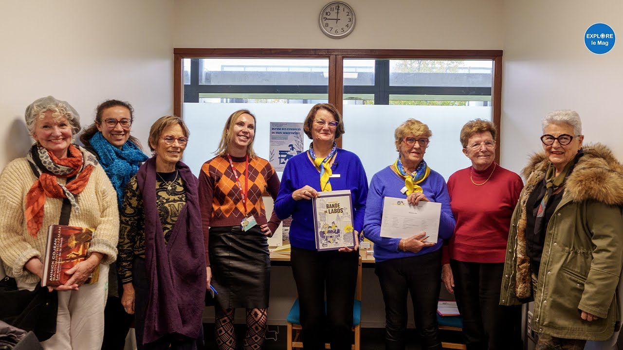 Rencontre avec l'association Soroptimist à la BU du Campus de Niort de l'université de Poitiers