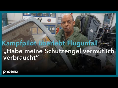 Kampfjet-Pilot überlebte nur knapp Flugunfall | Interview mit Samuel Mbassa