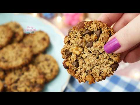 No Refined Sugar Oatmeal Cookies (Better than Granola Bars!)