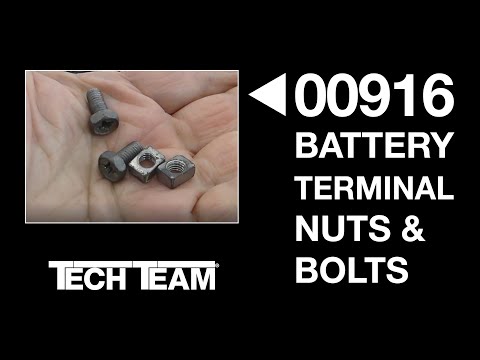 Tech Team’s 00916 Power Sports Battery Terminal Nuts and Bolts Save the Day