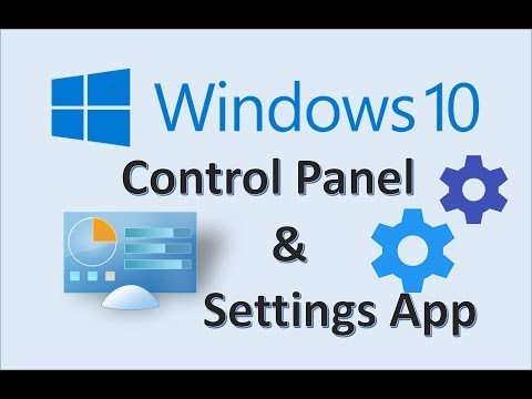 Windows 10 - Control Panel & Settings App - How to Change View and Personalize your Microsoft MS PC