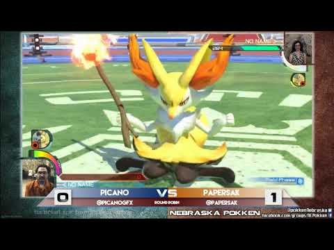 Picano (Braxien) vs PaperSak (Weavile) - Pokken at Underground 8/15/17