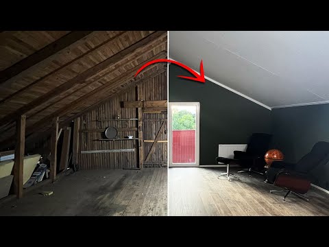 Old Loft To Modern Office | Timelapse Start To Finish