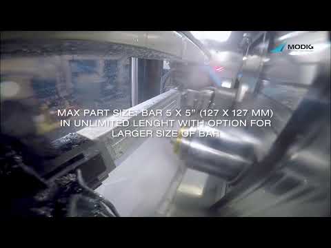 Bar machining vs. Old Conventional Machining - 4- or 5-axis machining - Modig Machine Tool