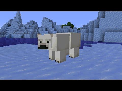 Polar bear Minecraft Mob LORE #Shorts (bot)