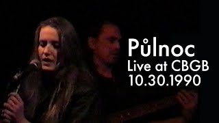 Video Pulnoc Live at CBGB's October 30, 1990