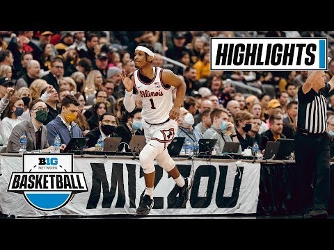 Condensed Game: Missouri vs. Illinois | Big Ten Men's Basketball | Dec. 22, 2021