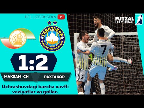 Futzal. Oliy liga. 16-tur. Birinchi kun MAKSAM-CHIRCHIQ — PAXTAKOR 1:2