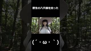 野生の八尺様を拾ったｗｗｗ
