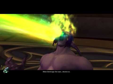 WoW Legion Music: Illidan receives power from Sargeras (tales of the past)