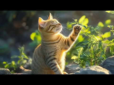 Music For Cats to Sleep All Night – Relaxing Cat Music for Sleep, Stress Relief & Comfort 🌿🎶