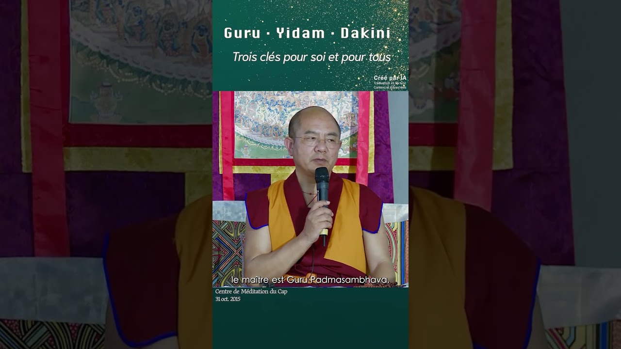 Le secret des Trois Racines : Maître, Yidam et Dakini | 揭秘藏传佛教“三根本”:上师、本尊与空行 (Khenpo Sodargye)