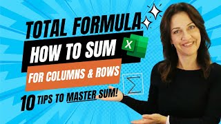 Download the video "How To Use SUM Function In Excel: The Go-To Totalling Formula you NEED to KNOW!"