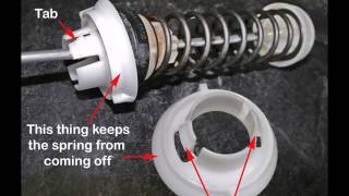 Changing Suspension Springs on Kenmore Oasis and Whirlpool Cambrio Washer