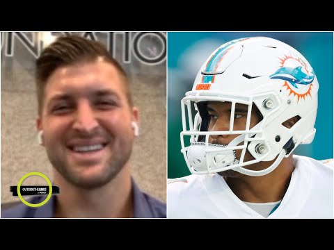 提姆·提伯 (Tim Tebow) 談吐瓦 (Tua Tagovailoa) 是 NFL 唯一左撇子四分衛 | OTL (Tim Tebow on Tua Tagovailoa being the only left-handed QB in the NFL | OTL)