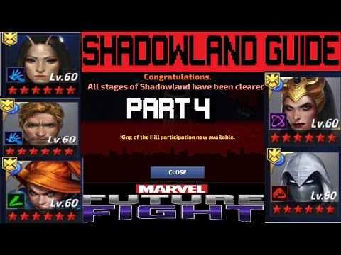 [MFF] Marvel Future Fight Shadowland Guide Floor 16-20 (VIP3)
