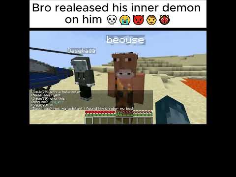 Insane Minecraft Prank - Bro Unleashes Inner Demon!