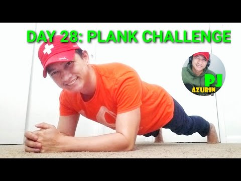 DAY 28: PLANK CHALLENGE | 3 MINUTES