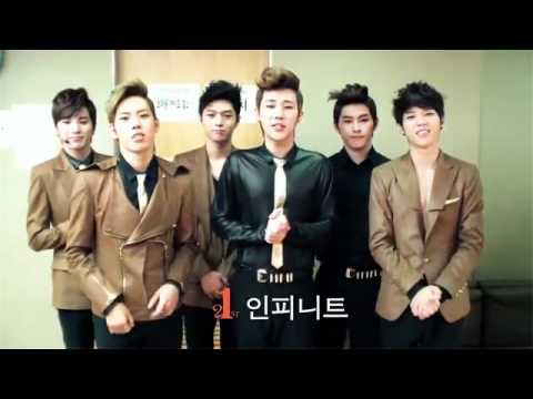 120105 Yoon Il Sang 21st Anniversary congratulatory - Boyfriend