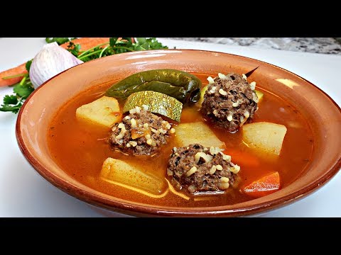 Mexican Meatball Soup Recipe | CALDO DE ALBONDIGAS | HD COOKING VIDEOS