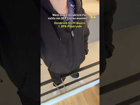 Wenn du als Osnabrück-Fan nichts von DER Choreo wusstest… 😭😂
