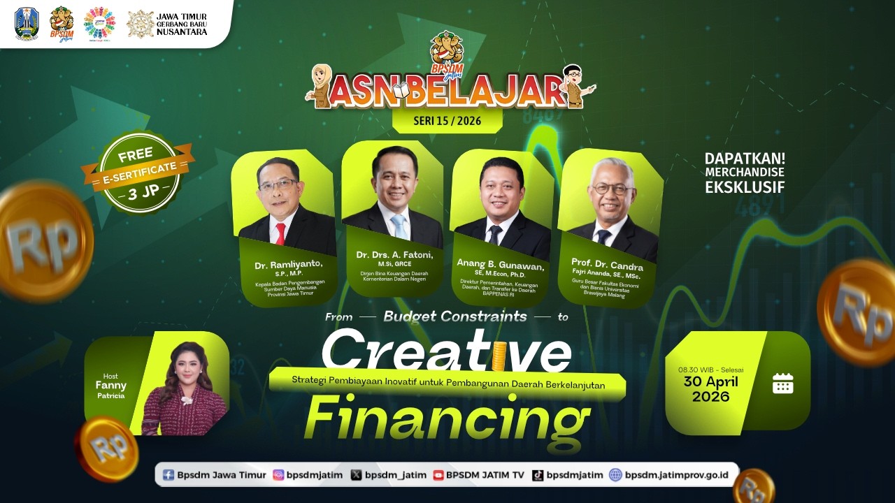 ASN Belajar Seri 15 | 2026 - From Budget Constraints to Creative Financing