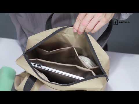 Рюкзак сумка для ноутбука 15.6" TAVIALO CityLife TC11.5 Городской рюкзак 405х295х100 мм 11.5 л (TC11.5-124BL) - фото 1 - id-p2178192264